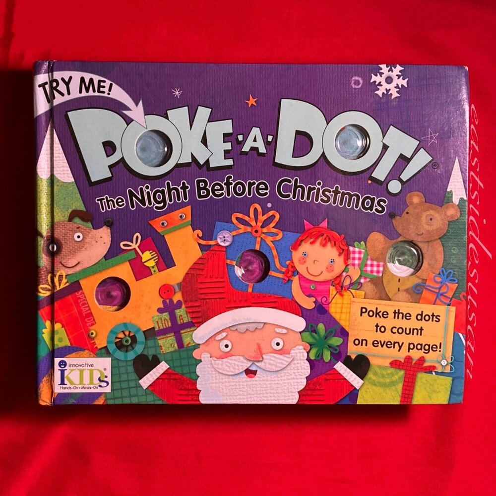 Christmas Interactive Board Book for Beginner Readers I Can Count Learn Numbers